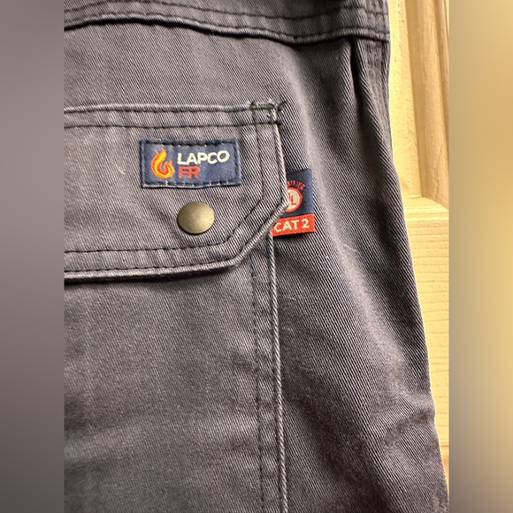 LAPCO FR Cargo Pants Flame Resistant Industrial Classified UL Cat 2 40 X 32 - Picture 6 of 16